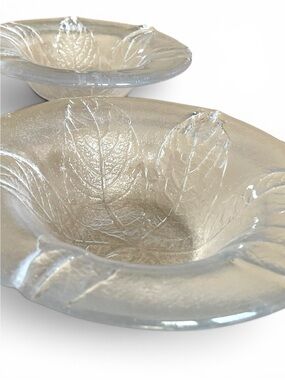 Kosta Boda “party”, grapefruit bowls, set of two, from the 1970s